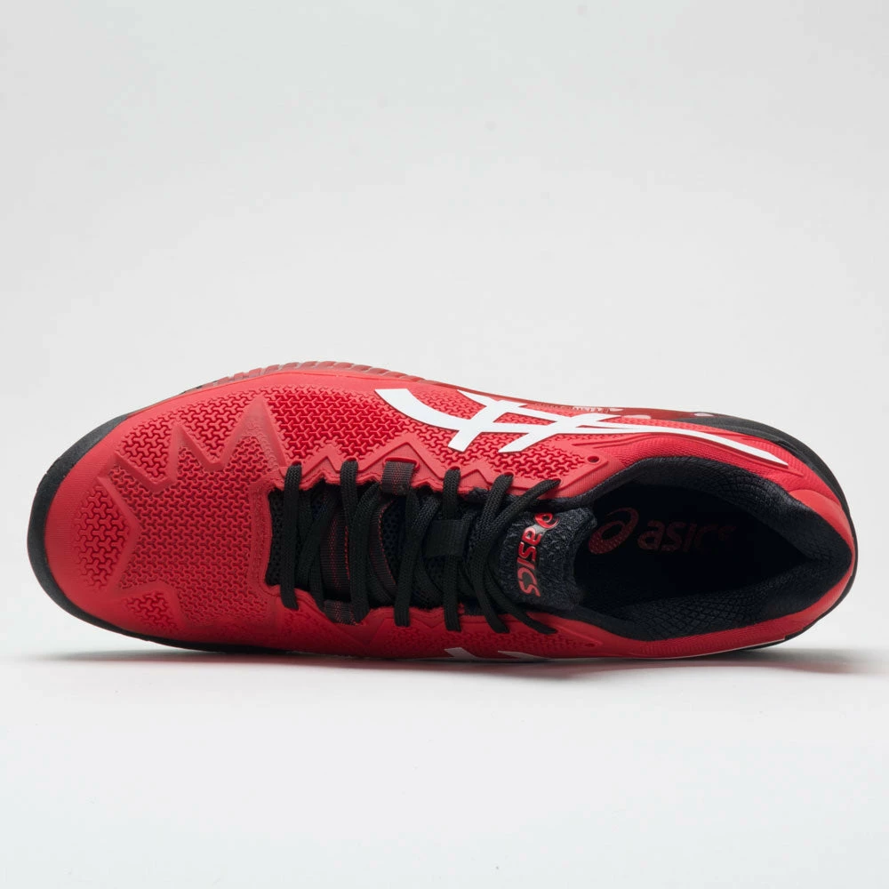 Tennis Shoes ASICS GEL-Resolution 8 Men's Electric Red/White 5 Tennis Shoes ASICS GEL-Resolution 8 Men's Electric Red/White