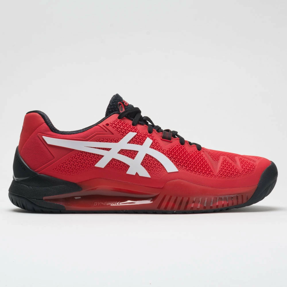 Tennis Shoes ASICS GEL-Resolution 8 Men's Electric Red/White 3 Tennis Shoes ASICS GEL-Resolution 8 Men's Electric Red/White