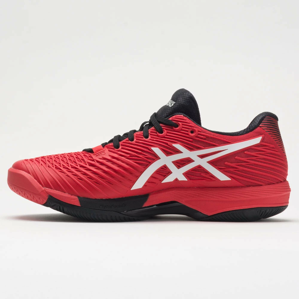 ASICS Solution Speed FF 2 Men's Electric Red/White 4 ASICS Solution Speed FF 2 Men's Electric Red/White