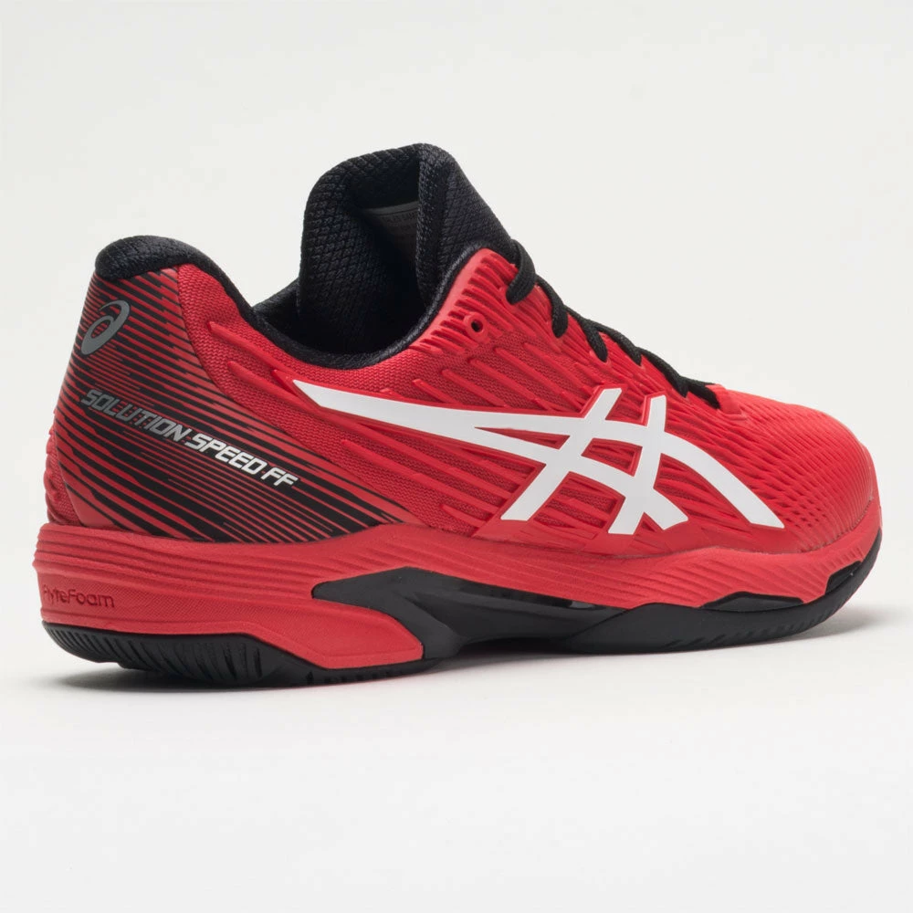 ASICS Solution Speed FF 2 Men's Electric Red/White 8 ASICS Solution Speed FF 2 Men's Electric Red/White