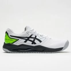 ASICS GEL-Challenger 13 Men's White/Green Gecko Tennis Shoes