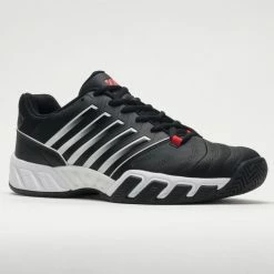 K-Swiss Bigshot Light 4 Men's Black/White Poppy Red Tennis Shoes