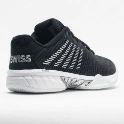 Tennis Shoes K-Swiss Hypercourt Express 2 Women's Black/White/Silver 13 Tennis Shoes K-Swiss Hypercourt Express 2 Women's Black/White/Silver
