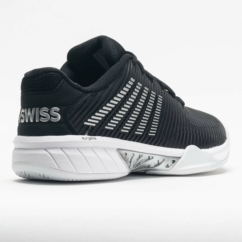 Tennis Shoes K-Swiss Hypercourt Express 2 Women's Black/White/Silver 8 Tennis Shoes K-Swiss Hypercourt Express 2 Women's Black/White/Silver