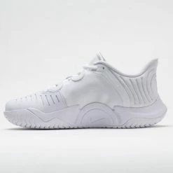 Nike Air Zoom GP Turbo Women's White/Metallic Silver Tennis Shoes