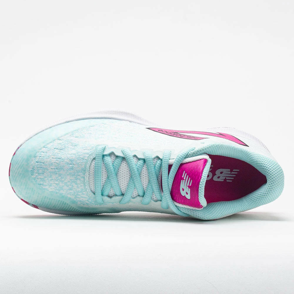 New Balance 996v4.5 Women's White/Pink Glo/Glacier 5 New Balance 996v4.5 Women's White/Pink Glo/Glacier