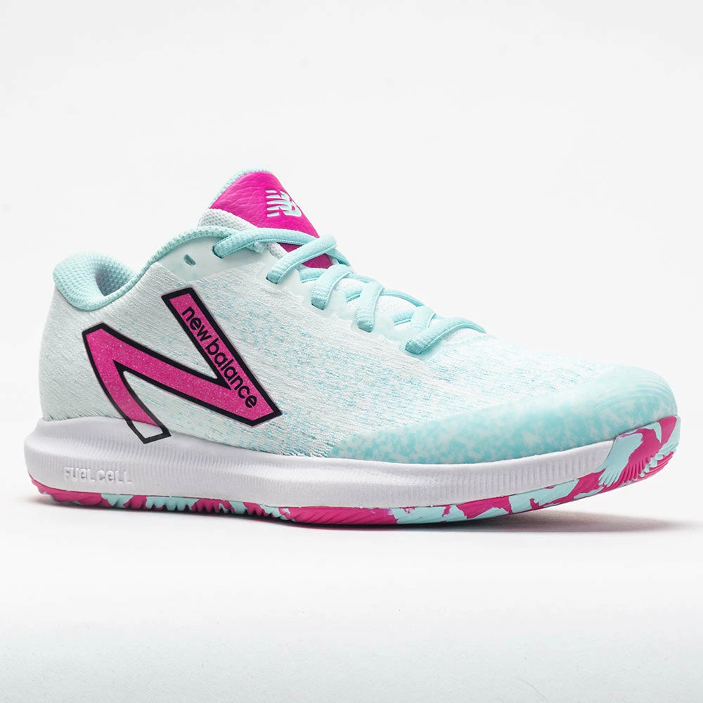 New Balance 996v4.5 Women's White/Pink Glo/Glacier 7 New Balance 996v4.5 Women's White/Pink Glo/Glacier