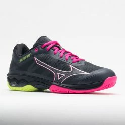 Tennis Shoes Mizuno Wave Exceed Light AC Women's Ebony/Pink Glo