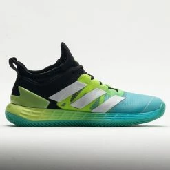 Adidas Adizero Ubersonic 4 Clay Women's Black/White/Pulse Lime Tennis Shoes