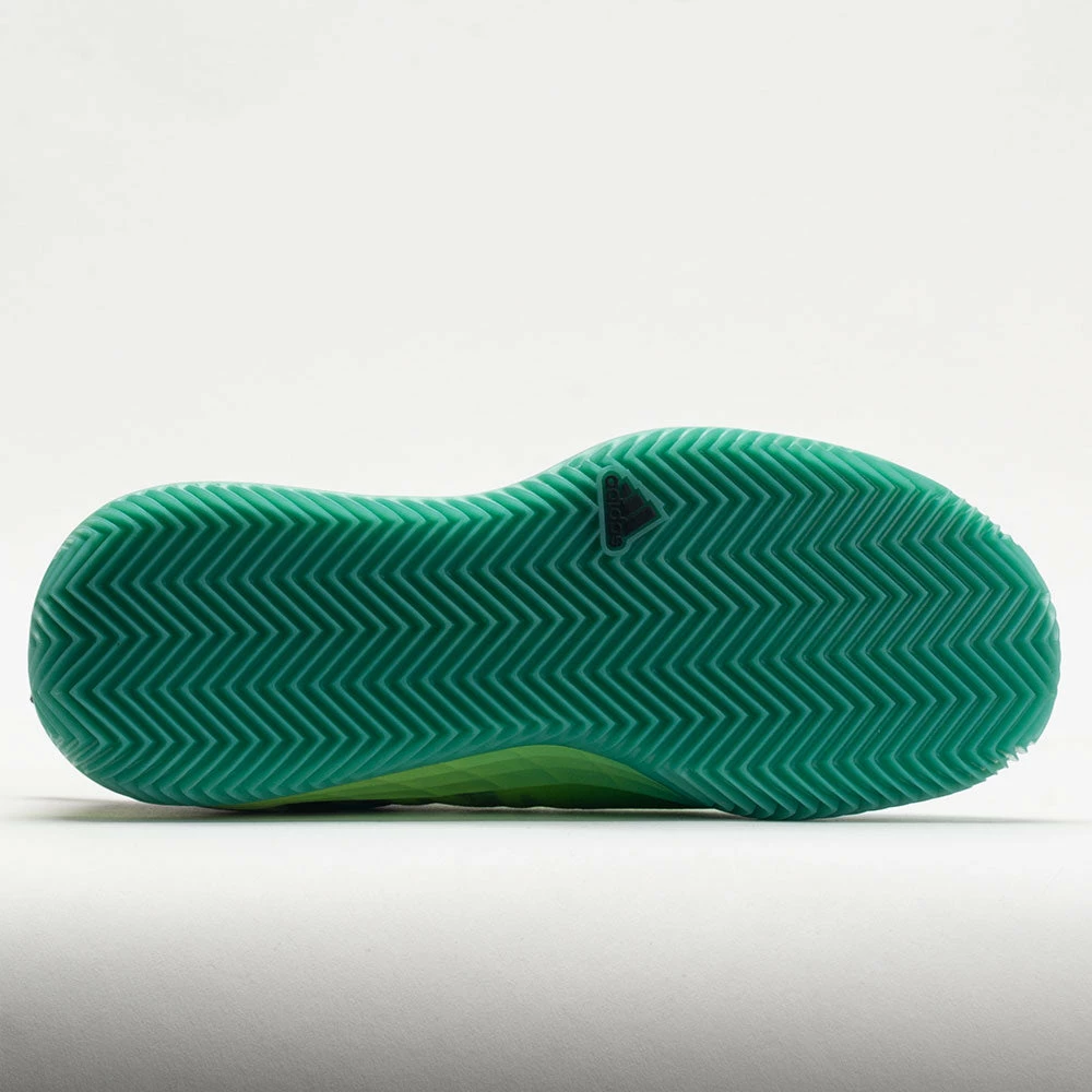 Adidas Adizero Ubersonic 4 Clay Women's Black/White/Pulse Lime Tennis Shoes 6 Adidas Adizero Ubersonic 4 Clay Women's Black/White/Pulse Lime Tennis Shoes