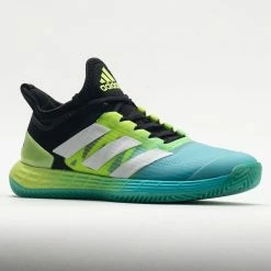 Adidas Adizero Ubersonic 4 Clay Women's Black/White/Pulse Lime Tennis Shoes 12 Adidas Adizero Ubersonic 4 Clay Women's Black/White/Pulse Lime Tennis Shoes