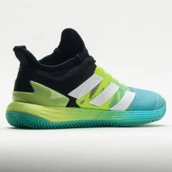 Adidas Adizero Ubersonic 4 Clay Women's Black/White/Pulse Lime Tennis Shoes 13 Adidas Adizero Ubersonic 4 Clay Women's Black/White/Pulse Lime Tennis Shoes