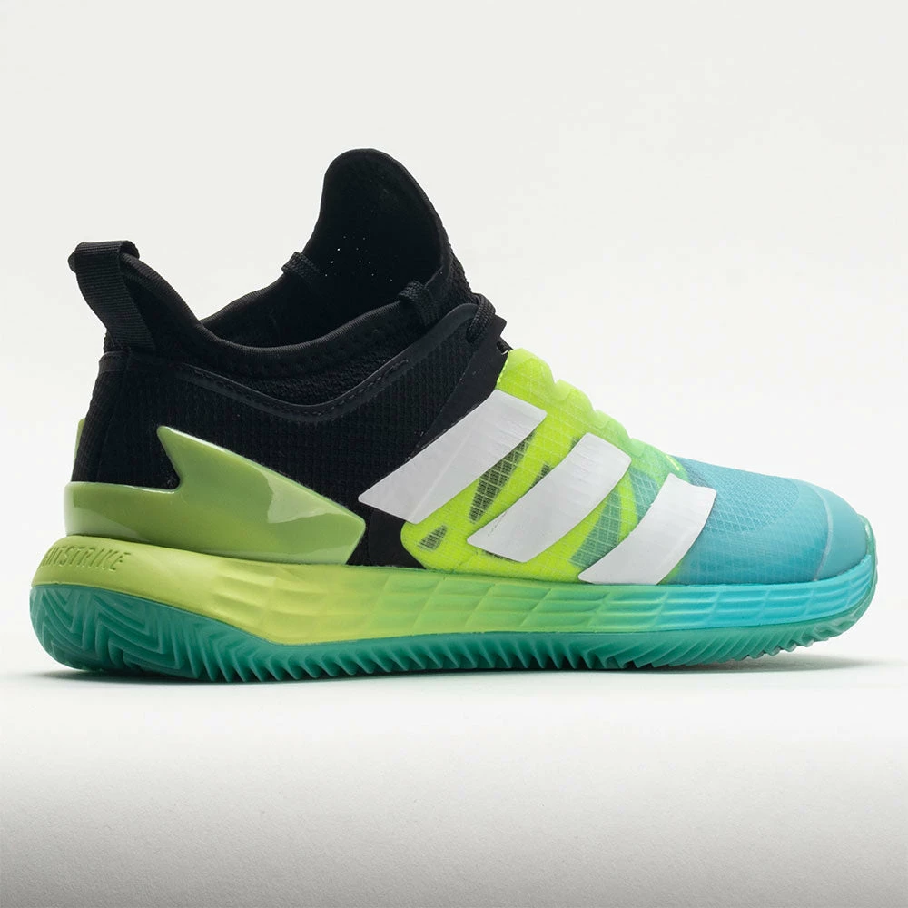 Adidas Adizero Ubersonic 4 Clay Women's Black/White/Pulse Lime Tennis Shoes 8 Adidas Adizero Ubersonic 4 Clay Women's Black/White/Pulse Lime Tennis Shoes