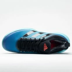 Adidas Defiant Generation Men's Pulse Aqua/Black/Altered Blue Tennis Shoes