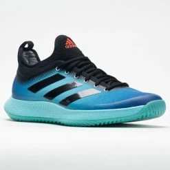 Adidas Defiant Generation Men's Pulse Aqua/Black/Altered Blue Tennis Shoes