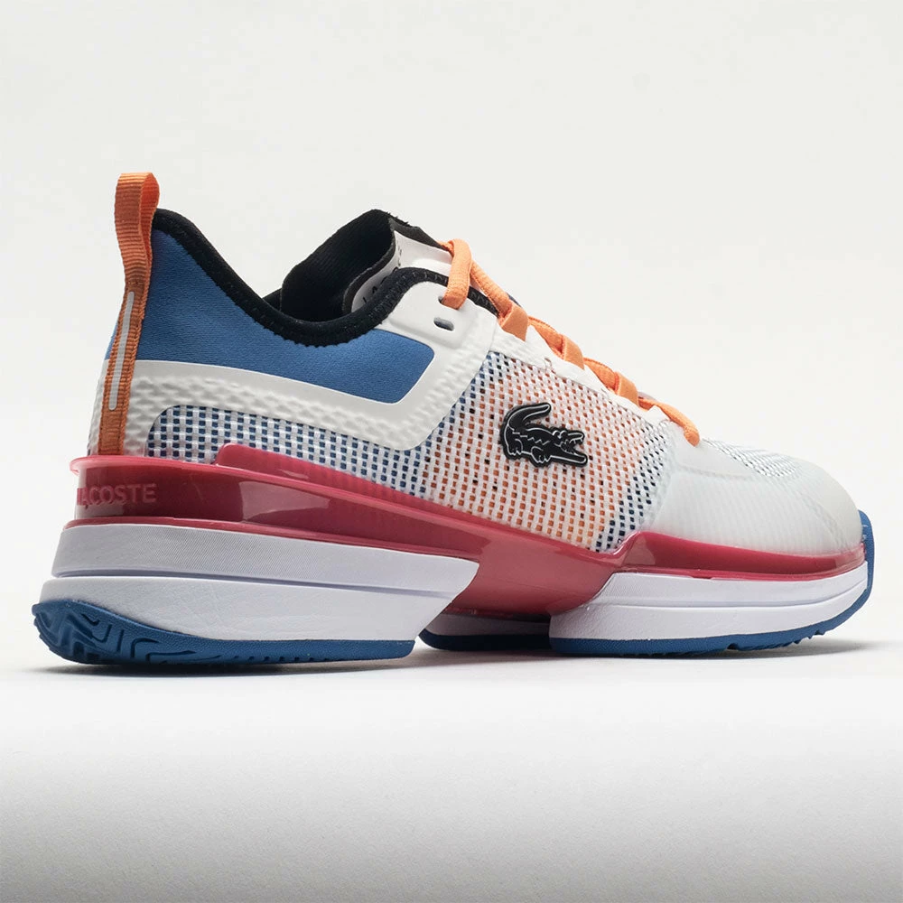 Lacoste AG-LT Ultra Men's White/Navy/Red Tennis Shoes 8 Lacoste AG-LT Ultra Men's White/Navy/Red Tennis Shoes