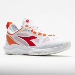 Diadora Speed Blushield Fly AG Women's White/Fiery Red