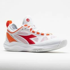 Tennis Shoes Diadora Speed Blushield Fly Clay Women's White/Fiery Red