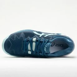 ASICS GEL-Resolution 8 Women's Light Indigo/Clear Blue Tennis Shoes 10 ASICS GEL-Resolution 8 Women's Light Indigo/Clear Blue Tennis Shoes