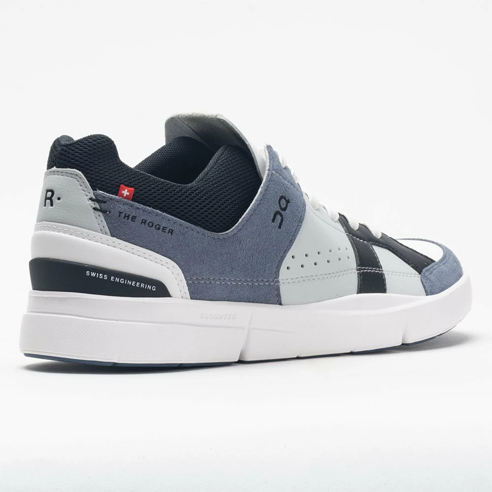 On Running On The Roger Clubhouse Men's Metal/Black 8 On Running On The Roger Clubhouse Men's Metal/Black