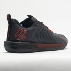 K-Swiss Ultrashot 3 Men's Asphalt/Jet Black/Spicy Orange