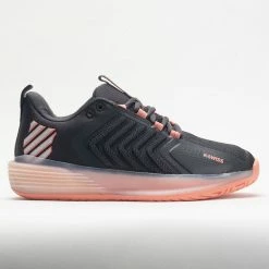 K-Swiss Ultrashot 3 Women's Asphalt/Peach Amber/White Tennis Shoes