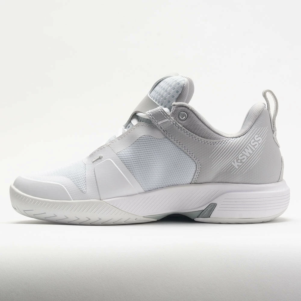 Tennis Shoes K-Swiss Ultrashot Team Women's White/Lunar Rock/Silver 4 Tennis Shoes K-Swiss Ultrashot Team Women's White/Lunar Rock/Silver