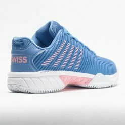 Tennis Shoes K-Swiss Hypercourt Express 2 Clay Women's Lake Blue/White/Orchid Pink