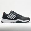 K-Swiss Court Express Men's Jet Black/White/Spicy Orange Tennis Shoes