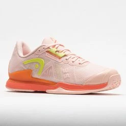 HEAD Sprint Pro 3.5 Women's Salmon/Orange Tennis Shoes
