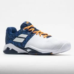 Tennis Shoes Babolat Propulse Blast Men's White/Dark Blue