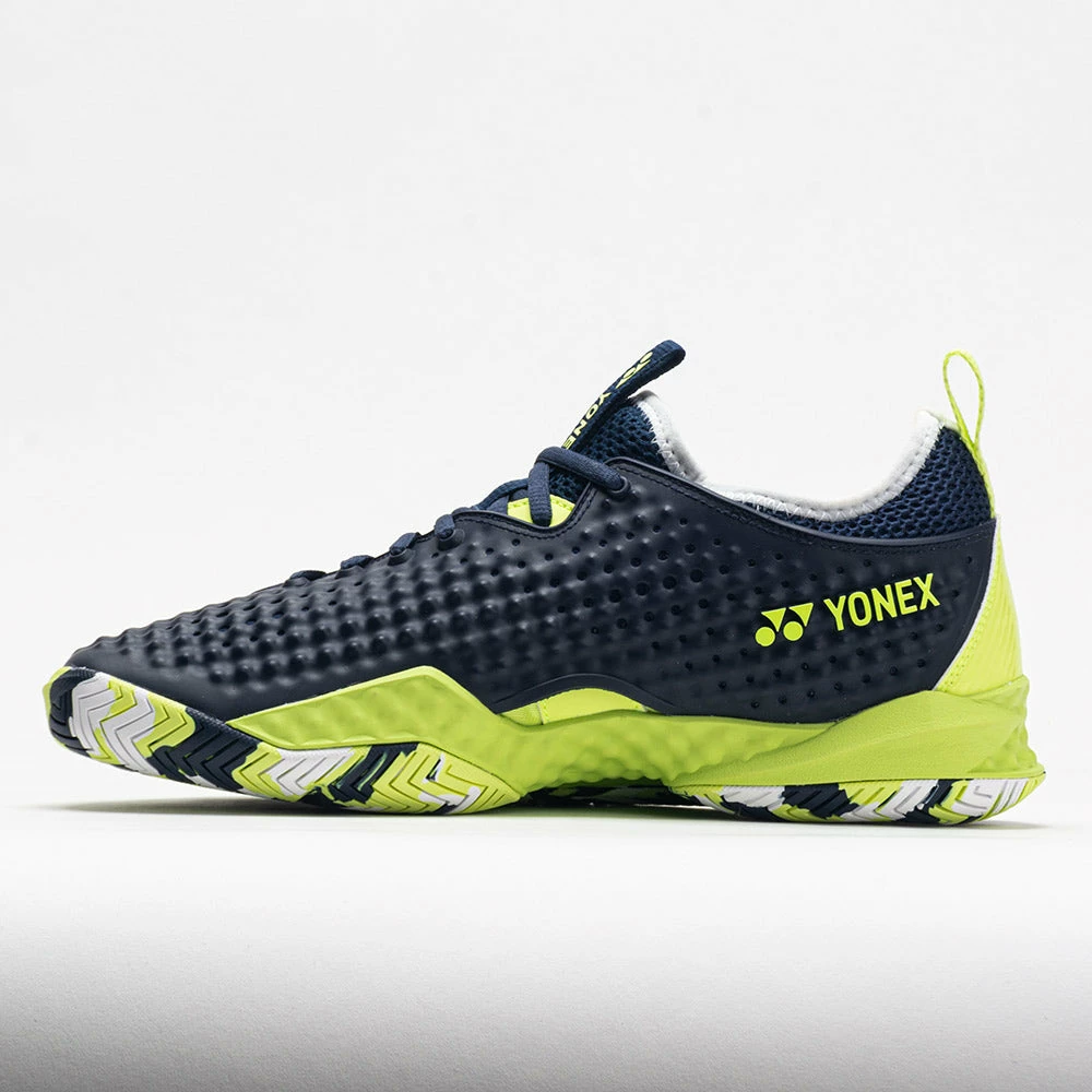 Tennis Shoes Yonex Power Cushion FusionRev 4 Men's Lime/Navy 4 Tennis Shoes Yonex Power Cushion FusionRev 4 Men's Lime/Navy
