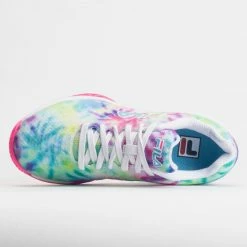 Tennis Shoes Fila Axilus 2 Energized Women's Lettuce Green/Blue Tie Dye Print