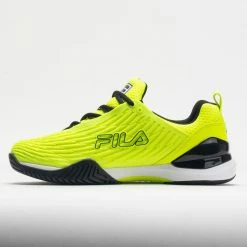 Fila Speedserve Energized Men's Safety Yellow/Black/White Tennis Shoes