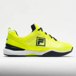 Fila Speedserve Energized Men's Safety Yellow/Black/White Tennis Shoes