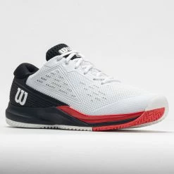 Tennis Shoes Wilson Rush Pro Ace Men's White/Black/Poppy Red