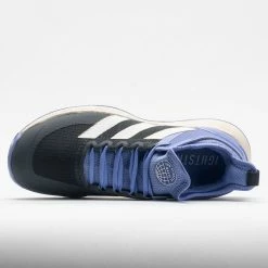 Adidas Adizero Ubersonic 4 Clay Women's White/White/Carbon 10 Adidas Adizero Ubersonic 4 Clay Women's White/White/Carbon