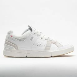 On Running On The Roger Clubhouse Men's White/Sand Lifestyle Sneakers