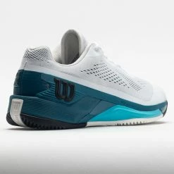 Wilson Rush Pro 4.0 Men's White/Blue Coral/Blue Atoll