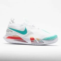 Tennis Shoes Nike React Vapor NXT Men's White/Washed Teal/Habanero Red 12 Tennis Shoes Nike React Vapor NXT Men's White/Washed Teal/Habanero Red