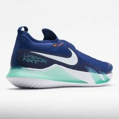 Nike React Vapor NXT Men's Deep Royal/White/Dynamic Turquoise Tennis Shoes