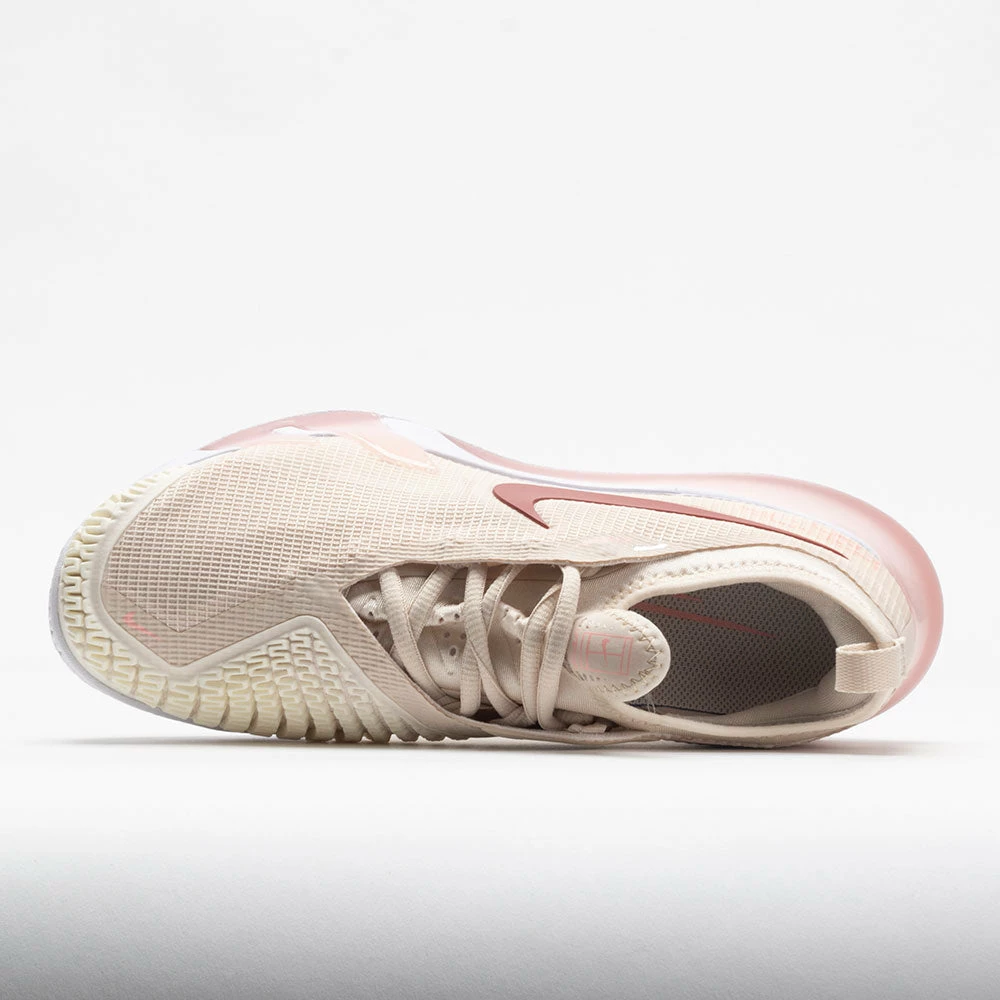 Nike React Vapor NXT Women's Pearl White/Canyon Rust Tennis Shoes 5 Nike React Vapor NXT Women's Pearl White/Canyon Rust Tennis Shoes