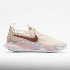Nike React Vapor NXT Women's Pearl White/Canyon Rust Tennis Shoes