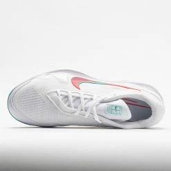 Nike Air Zoom Vapor Pro Men's White/Washed Teal/Habanero Red Tennis Shoes 10 Nike Air Zoom Vapor Pro Men's White/Washed Teal/Habanero Red Tennis Shoes
