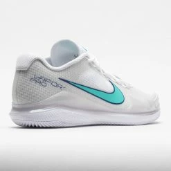Tennis Shoes Nike Air Zoom Vapor Pro Men's White/Dynamic Turquoise 13 Tennis Shoes Nike Air Zoom Vapor Pro Men's White/Dynamic Turquoise