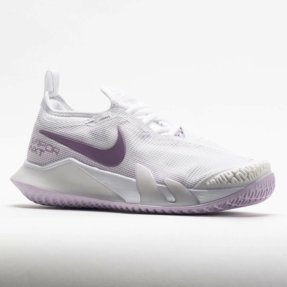 Tennis Shoes Nike React Vapor NXT Women's White/Amethyst Wave/Doll 7 Tennis Shoes Nike React Vapor NXT Women's White/Amethyst Wave/Doll