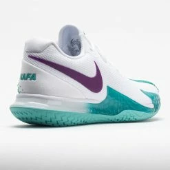 Tennis Shoes Nike Zoom Vapor Cage 4 Rafa White/Red Plum/Washed Teal