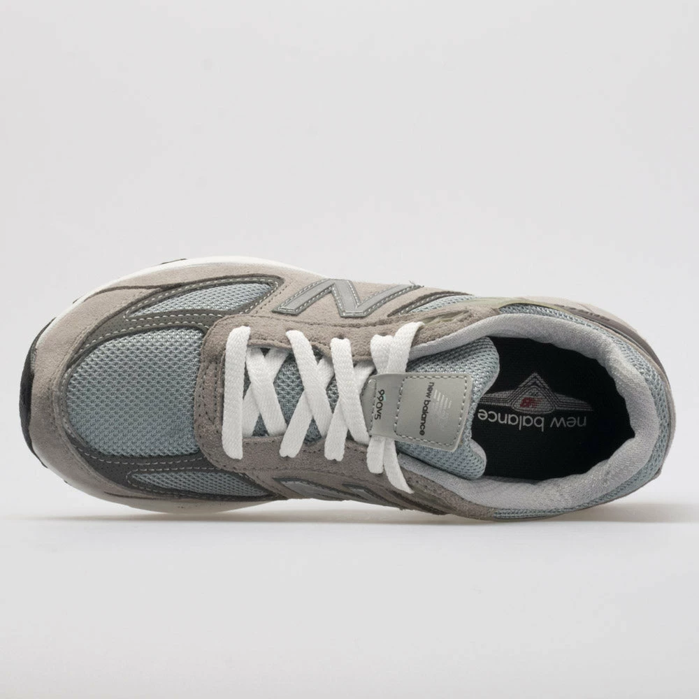 Kids' Shoes New Balance 990v5 Junior Gray 4 Kids' Shoes New Balance 990v5 Junior Gray