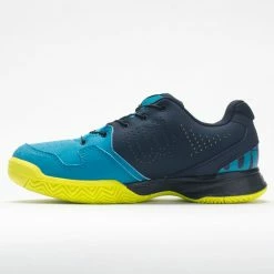 Kids' Shoes Wilson Kaos Junior Quick Lace Barrier Reef/Navy Blazer/Lime Popsicle