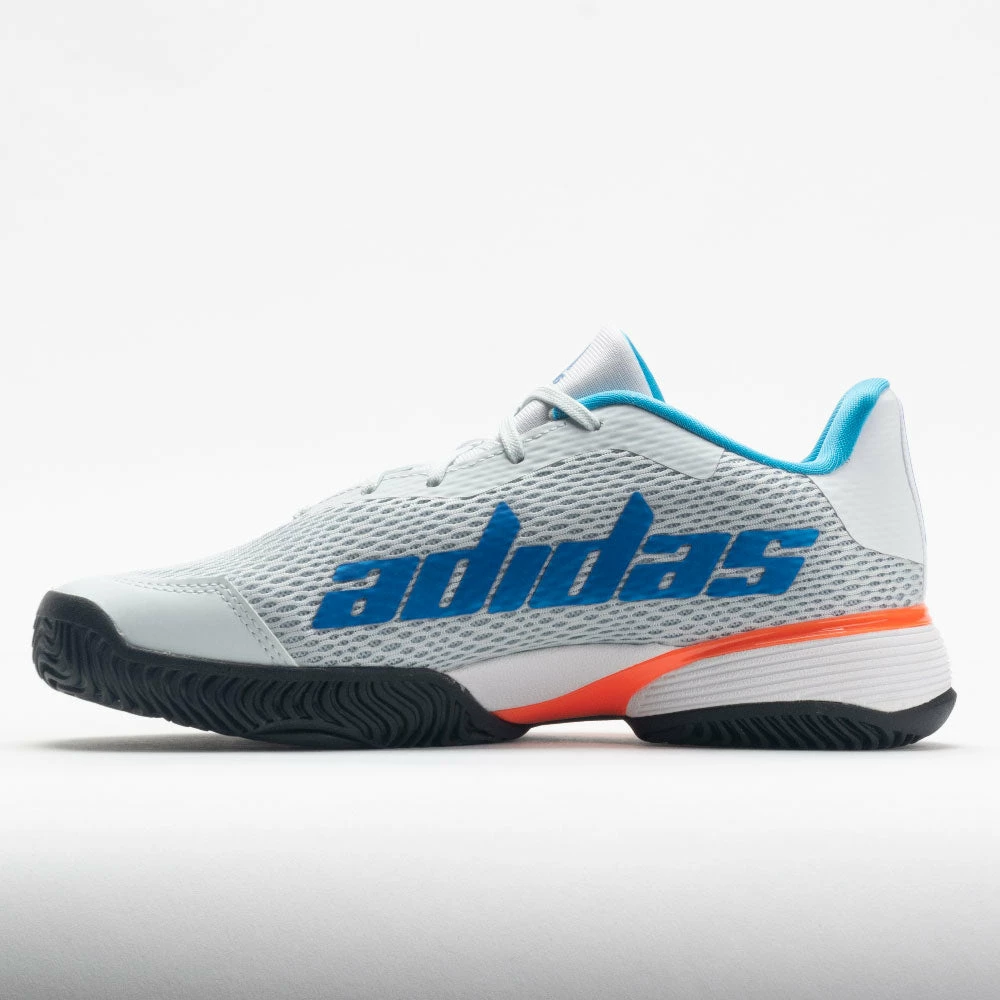 Kids' Shoes Adidas Barricade Junior Blue Tint/Blush Rush/White 4 Kids' Shoes Adidas Barricade Junior Blue Tint/Blush Rush/White